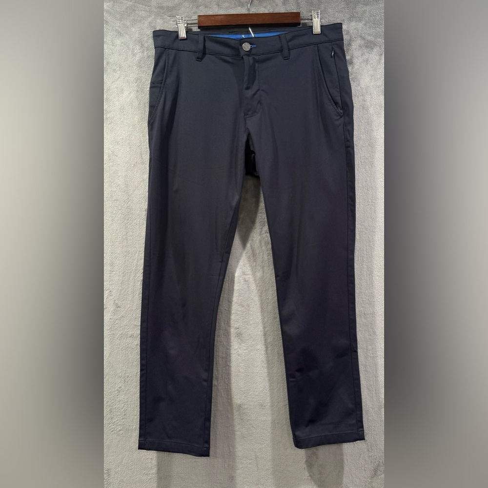 Twillory Trim Fit Pants Mens 32x30 NavyPerformance Stretch Chino Golf Trousers